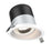 6in Modular Downlight, 5cct, 60 Degree Beam Angle, Slope Ceiling, Alzak, White Trim | RC06-CC-60-SLAZ-TWH