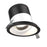 6in Modular Downlight, 5cct, 20 Degree Beam Angle, Slope Ceiling, White, Black Trim | RC06CC20SLWHTBK