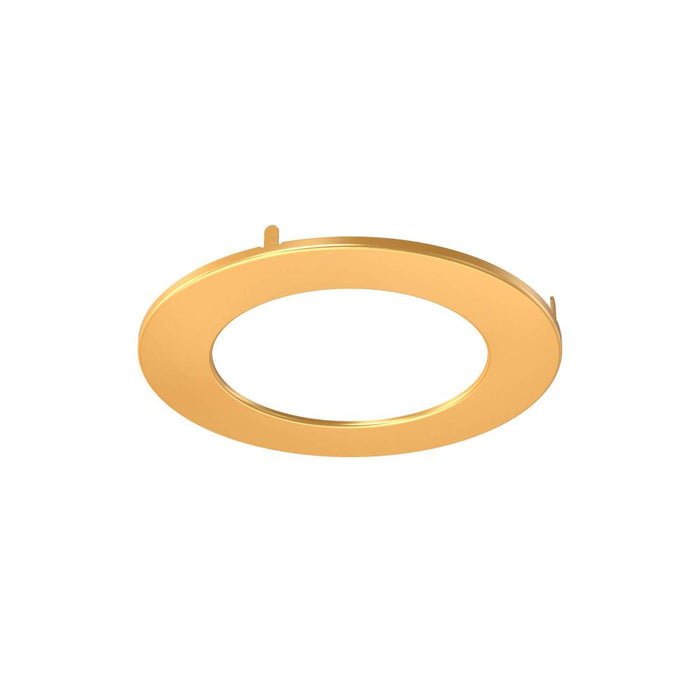 Dals 4" Recessed add-on trim in Gold