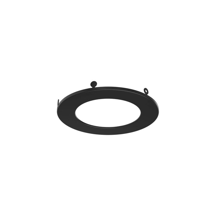 4in Trim Round, Black | REC-TRIM4-BK