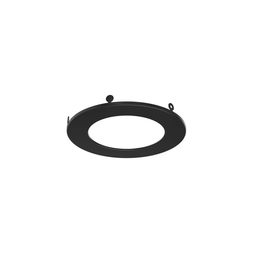 4in Trim Round, Black | REC-TRIM4-BK