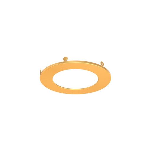 4in Trim Round, Gold | REC-TRIM4-GD