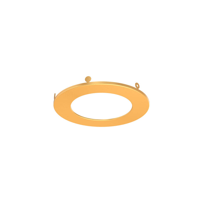 4in Trim Round, Gold | REC-TRIM4-GD