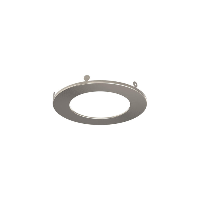4in Trim Round, Satin Nickel | REC-TRIM4-SN