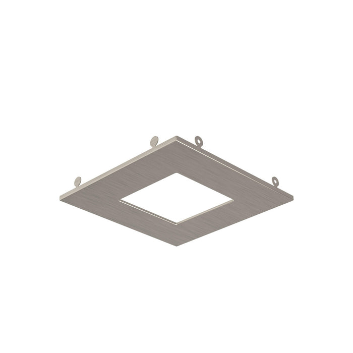 4in Trim Square, Satin Nickel | REC-TRIM4SQ-SN