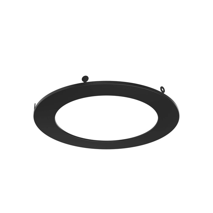 6in Trim Round, Black | REC-TRIM6-BK