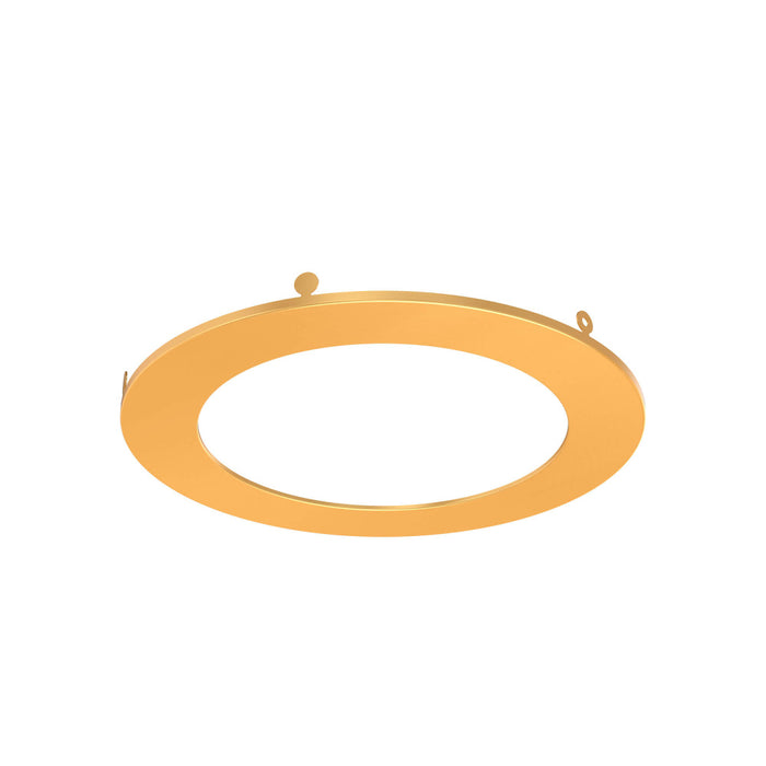 6in Trim Round, Gold | REC-TRIM6-GD