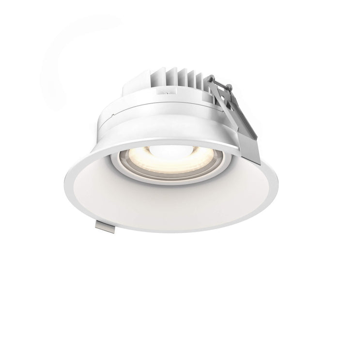 6 Inch Round Indoor/outdoor Regressed Gimbal Down Light Cct | RGM6CCWH