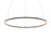 24in Circle Pendant, 5cct | RGPD24CCBK