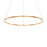 24in Circle Pendant, 5cct | RGPD24CCGD