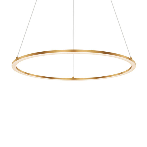24in Circle Pendant, 5cct | RGPD24CCGD