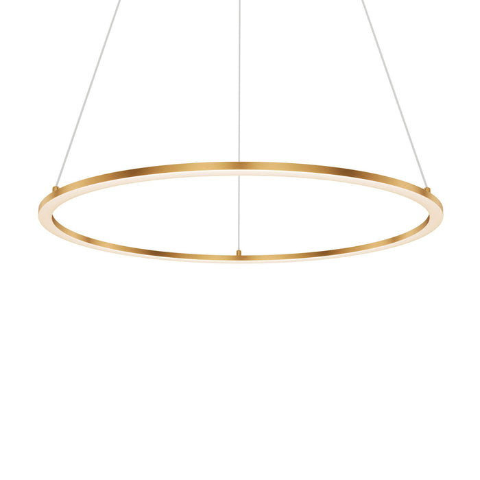 24in Circle Pendant, 5cct | RGPD24CCGD