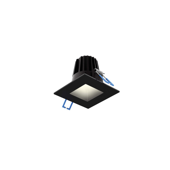 Square Regressed Recessed Light - Universal 120v-347v, 0-10v Dimming | RGR2SQ-CC-V-BK