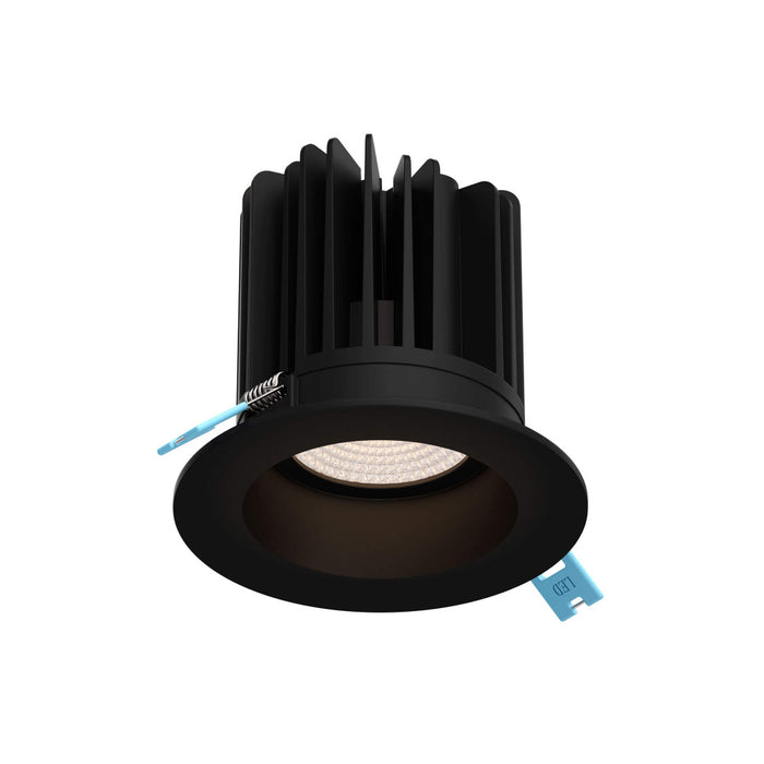 4in High Power Regressed Recessed Round Smooth Baffle, Cct | RGR4HPCCBK