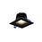 4 Inch Square Indoor/outdoor Regressed Down Light | RGR4SQCCBK