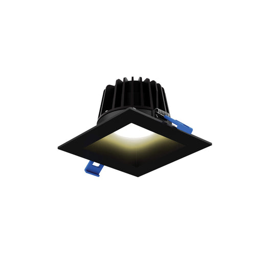 4 Inch Square Indoor/outdoor Regressed Down Light | RGR4SQCCBK
