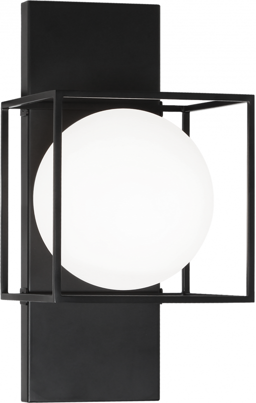 Matteo Squircle Black Wall Sconce