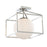Eclipse 1 Light Semi- Flush Mount | SC13274PN