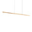 60'' Slim Linear Pendant, 5cct | SLPD60-CC-GD