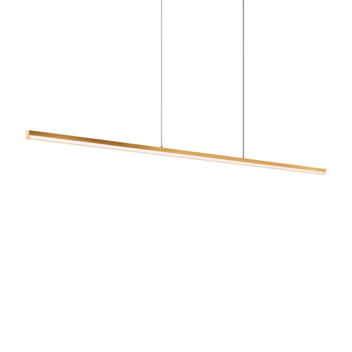 60'' Slim Linear Pendant, 5cct | SLPD60-CC-GD