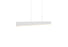 48 Inch Slim Linear Led Pendant Light | SPD48-3K-WH
