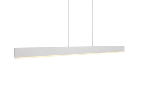 72 Inch Slim Linear Led Pendant Light | SPD72-3K-WH