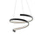20" Spiral Pendant | SPR20-CC-BK
