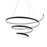 34" Spiral Pendant | SPR34-CC-BK
