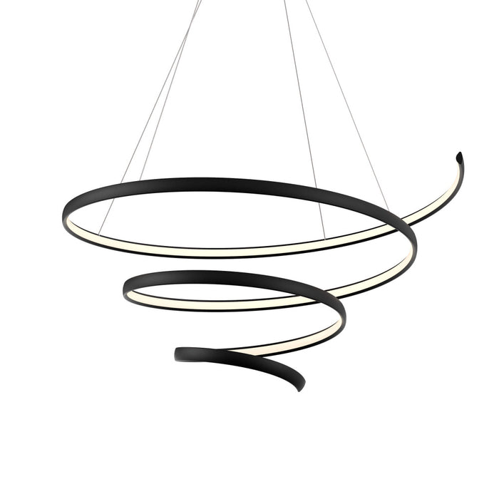34" Spiral Pendant | SPR34CCBK