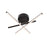 Three Branch Flush Mount | SSFM20CCBK