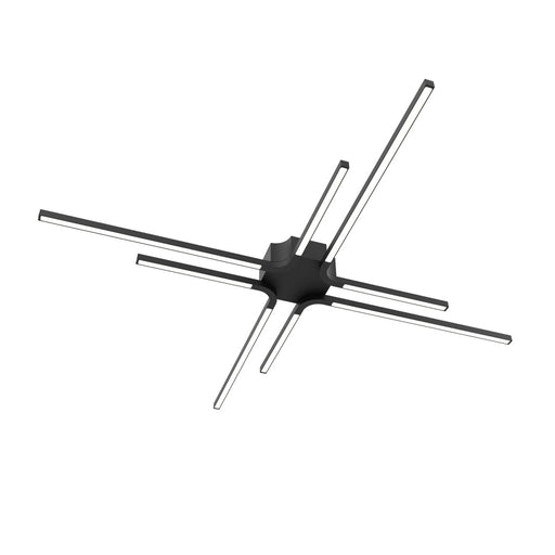32 Inch Star Led Flush Mount | STRFM3KBK