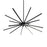 29 Inch Star Led Pendant Light | STRPD3KBK