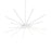 29 Inch Star Led Pendant Light | STRPD3KWH