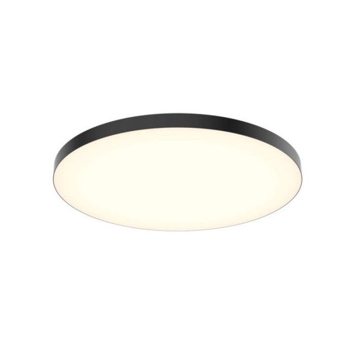 Fusion 12in Trimless Flush Mount, 5cct | TLFM12-CC-BK