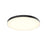 Fusion 12in Trimless Flush Mount, 5cct | TLFM12CCBK