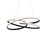 Twirl Pendant Small, Dimmable Black | TWPS3KBK