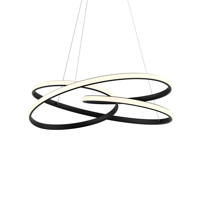 Twirl Pendant Small, Dimmable Black | TWPS3KBK