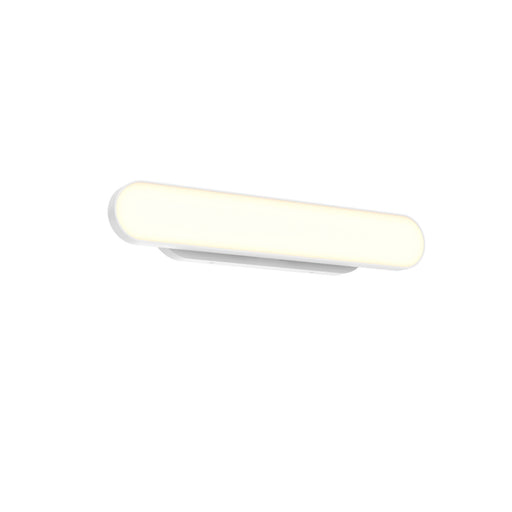 24in Vanity Oblong Adjustable On Octo Jbox | VAO24-CC-WH