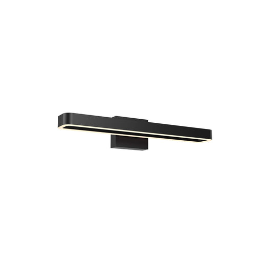 Rectangular Swivel Vanity Wall Sconce 24'' Black | VSW24CCBK