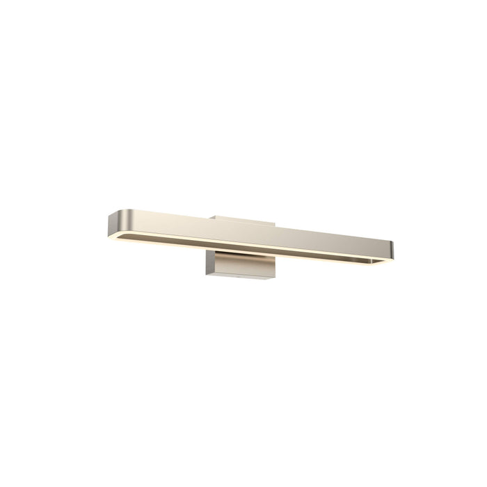 Rectangular Swivel Vanity Wall Sconce 24'' Satin Nickel | VSW24-CC-SN