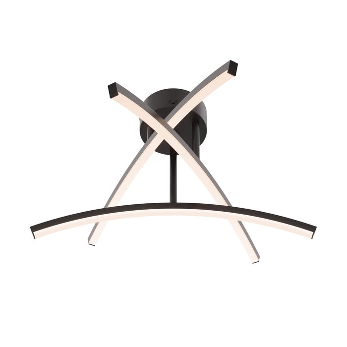 3 Curved Branch Flush Mount | W3FMCCBK