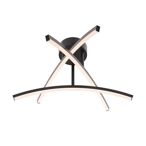 3 Curved Branch Flush Mount | W3FM-CC-BK