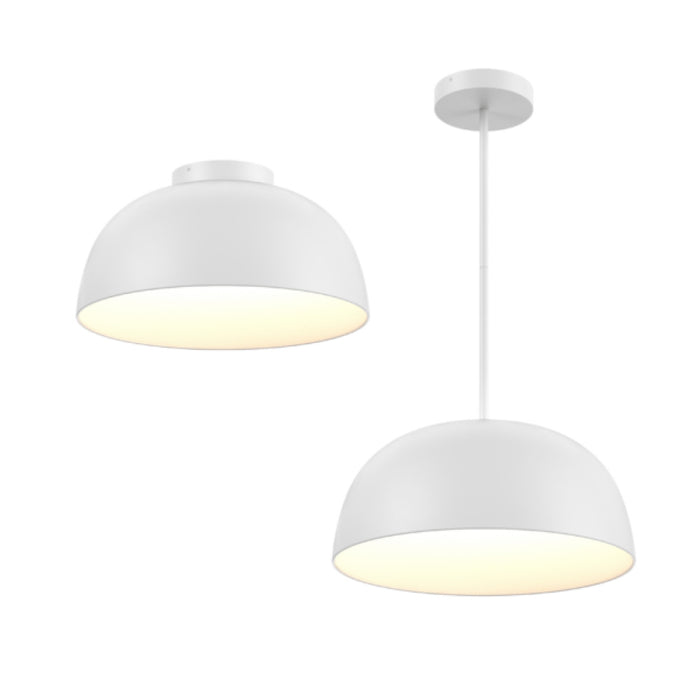 20in 21 Pendant And Flush Mount, 6 Stems | NAPF20CCWH
