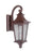 Craftmade Argent II 1 Light Small Outdoor Wall Lantern in Aged Bronze