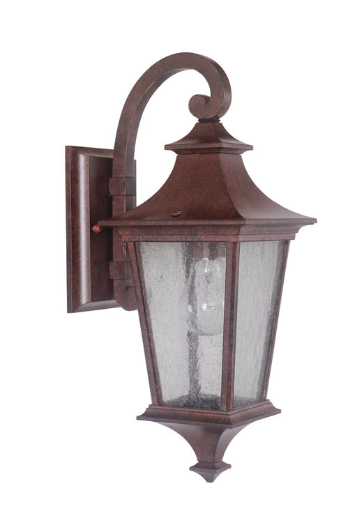 Craftmade Argent II 1 Light Small Outdoor Wall Lantern in Aged Bronze
