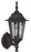 Craftmade Straight Glass Cast 1 Light Small Outdoor Wall Lantern in Textured Black
