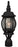 Craftmade French Style 1 Light Outdoor Post Mount in Textured Black