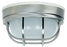 Craftmade Round Bulkhead 1 Light Small Flush/Wall Mount in Stainless Steel