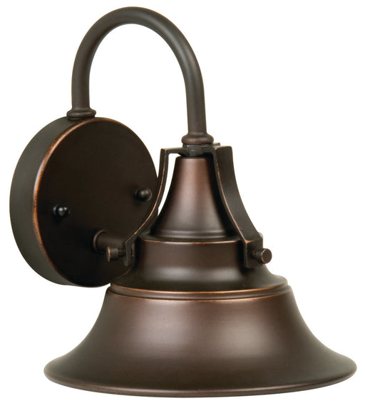 Craftmade Union 1 Light Small Outdoor Wall Lantern in Oiled Bronze Gilded