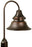 Craftmade Union 1 Light Outdoor Post Mount in Oiled Bronze Gilded
